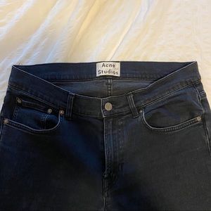 Acne Studios Men's Jeans Denim, Dark Blue 34x34